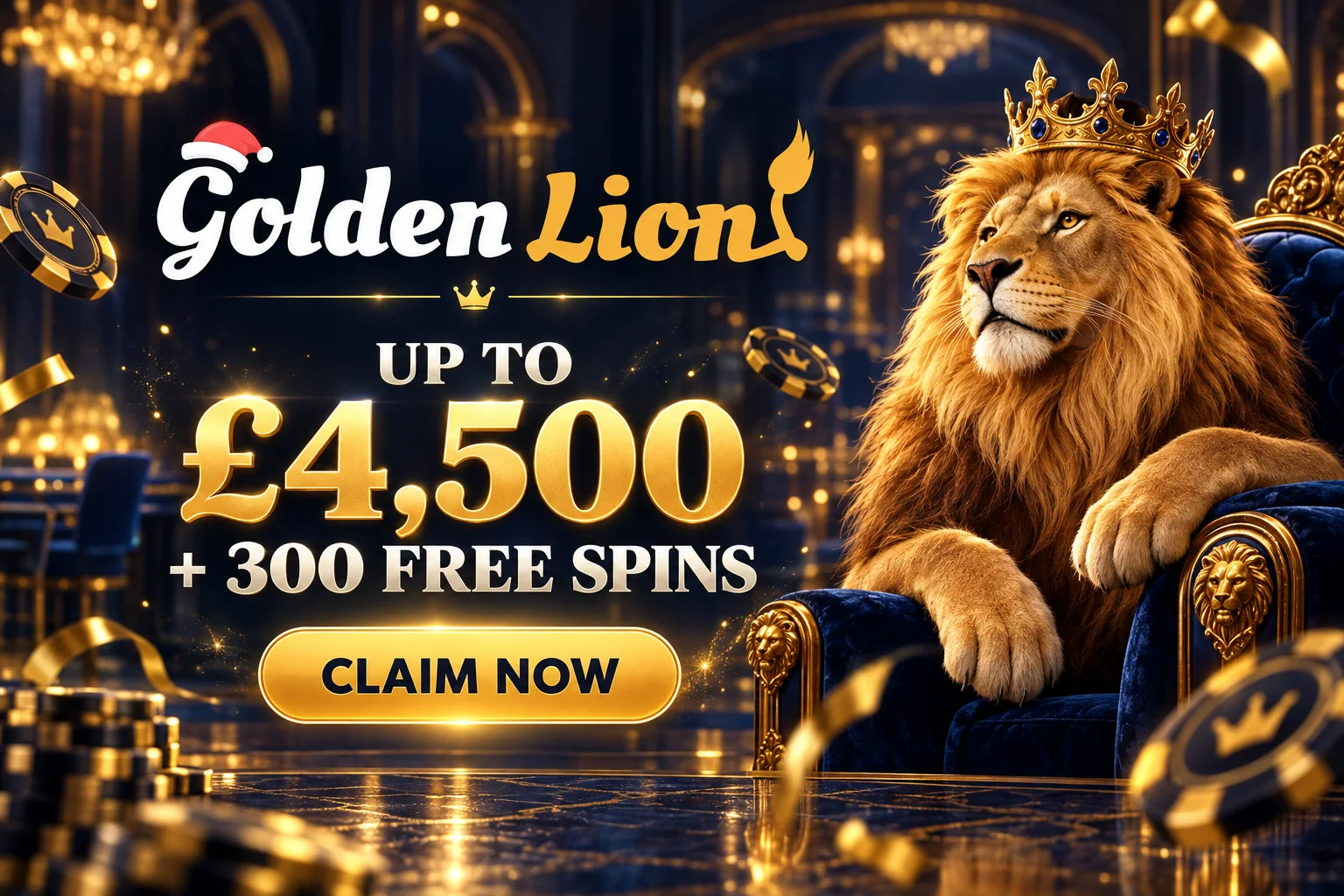 Golden Lion casino promotion