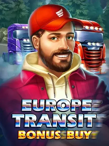 Decorative casino game artwork for Golden Lion: Europe Transit Bonus Buy