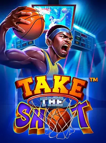 Decorative casino game artwork for Golden Lion: Take The Shot